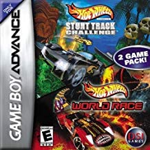 GBA: HOT WHEELS DOUBLE PACK: STUNT TRACK CHALLENGE / WORLD RACE (GAME)